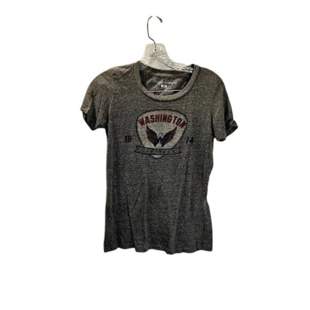 Wright & Ditson Women's Washington Capital Tee Distress Graphic Short Sleeve